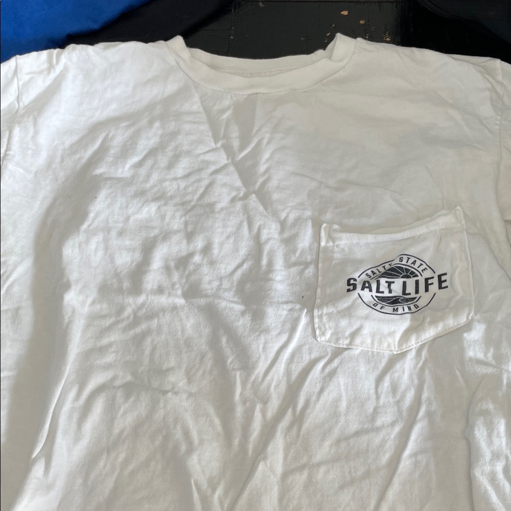 Salt Life Classic White Short Sleeve Tee